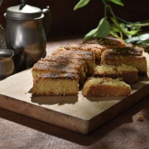 Banankage. Airfryer opskrift på banankage.